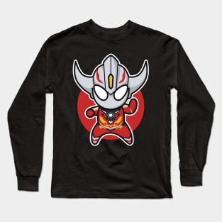 Ultraman Orb Burnmite Chibi Style Kawaii Long Sleeve T-Shirt